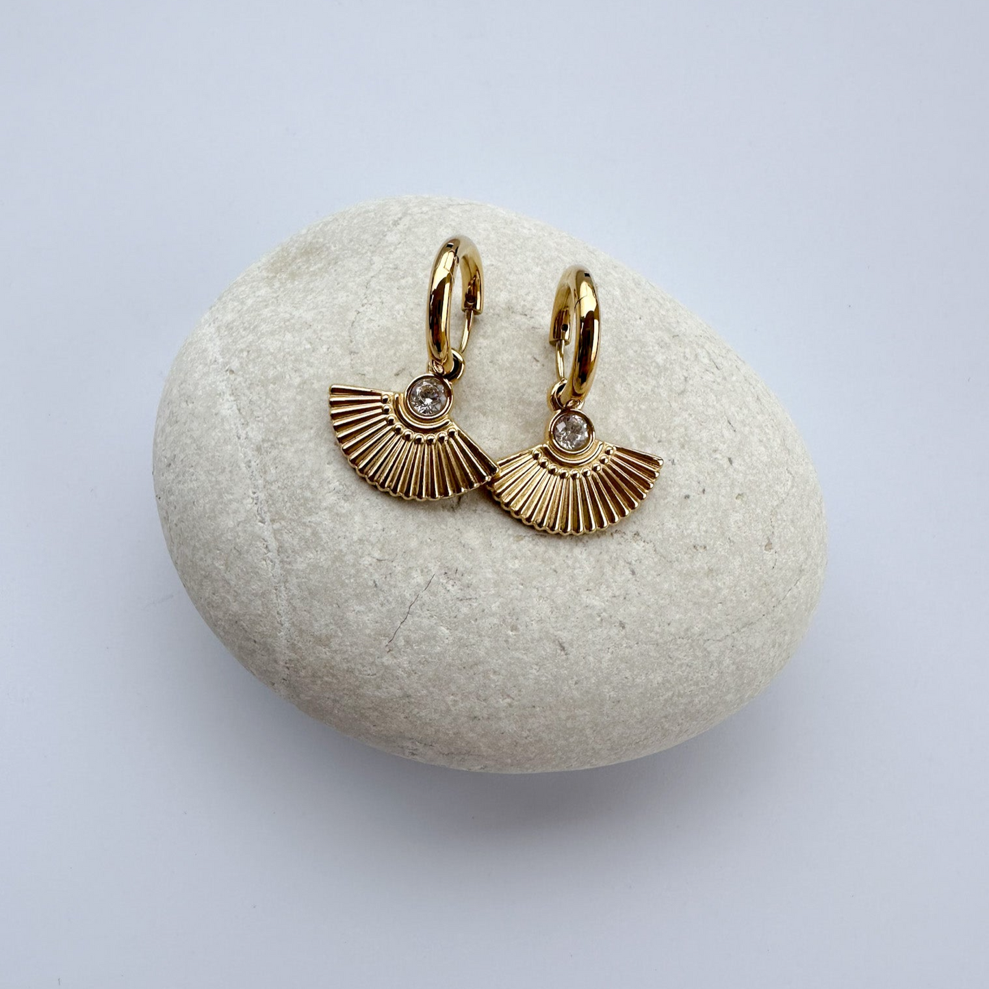 Hoop Earrings Gold-Plated 316