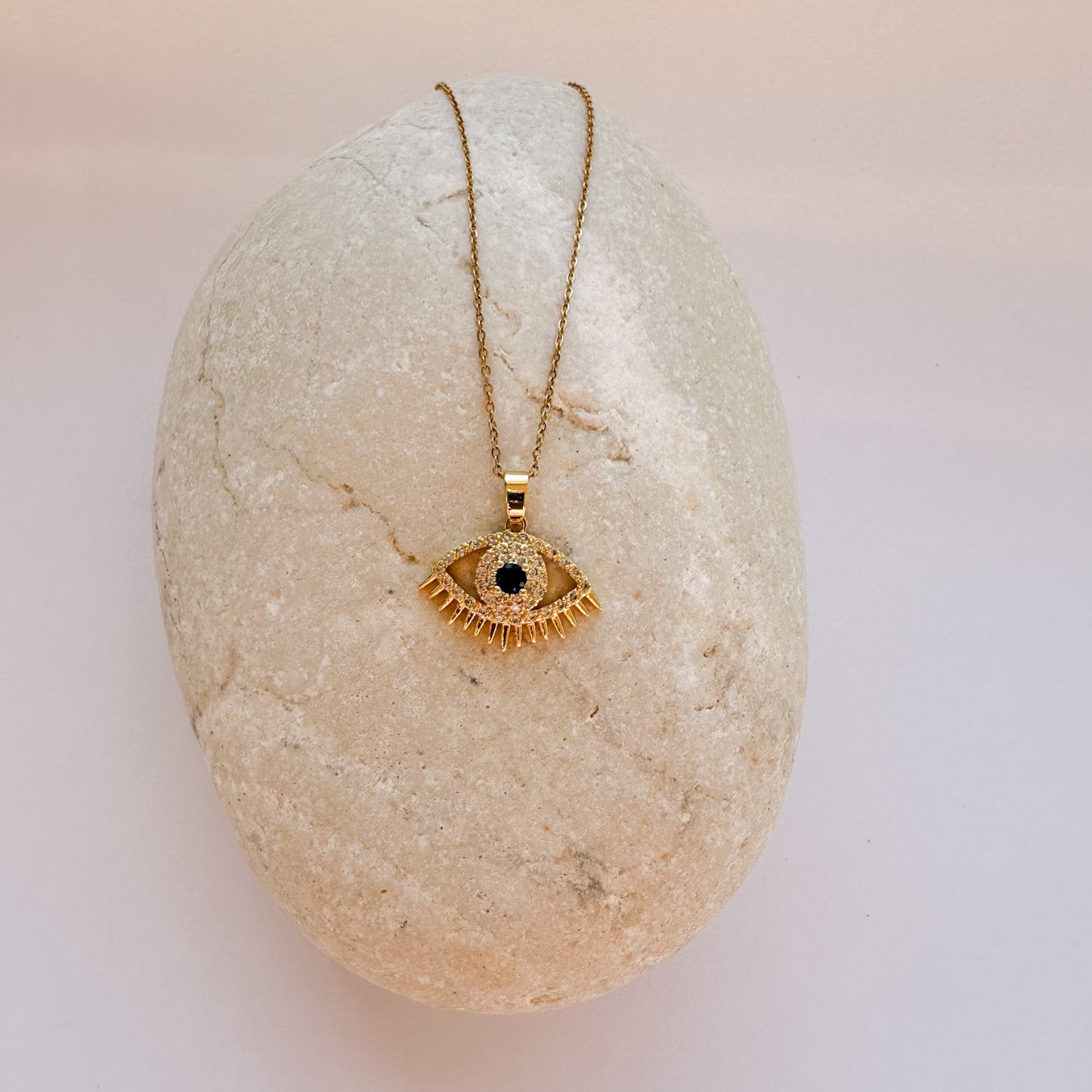 Necklace with Evil Eye Charm