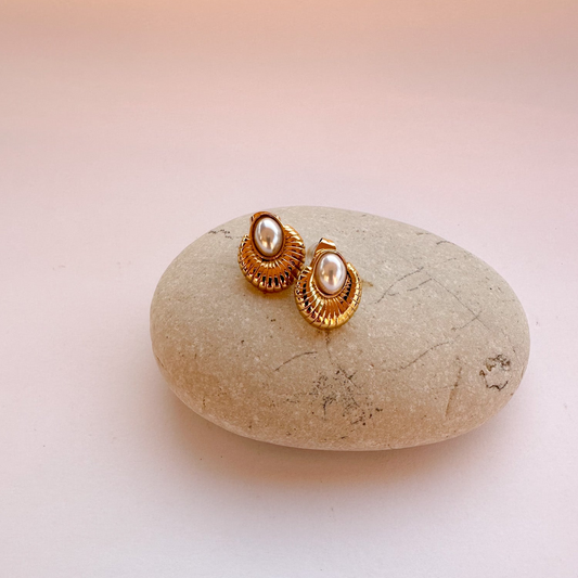 Shell-Like Earrings