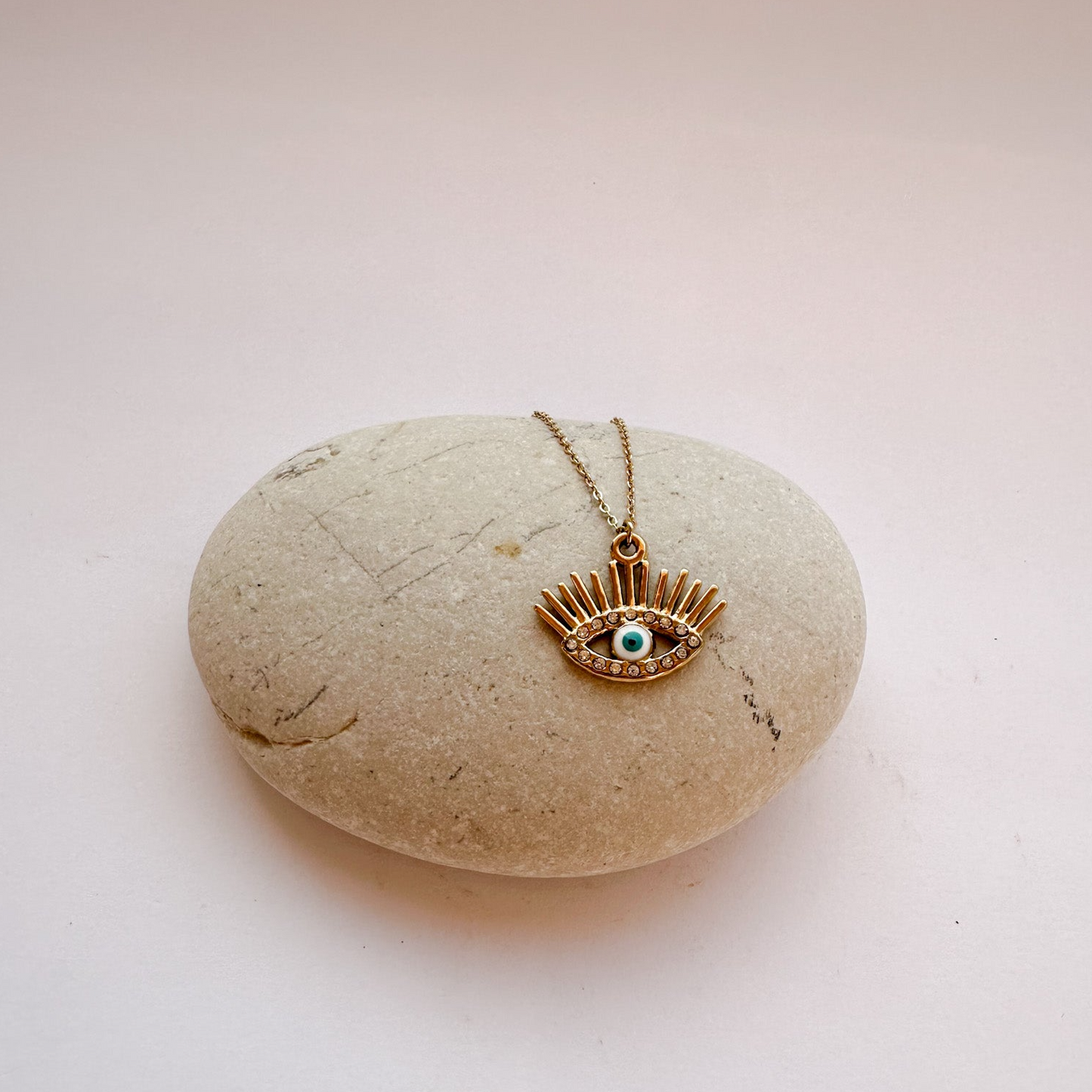 Necklace with Evil Eye Charm